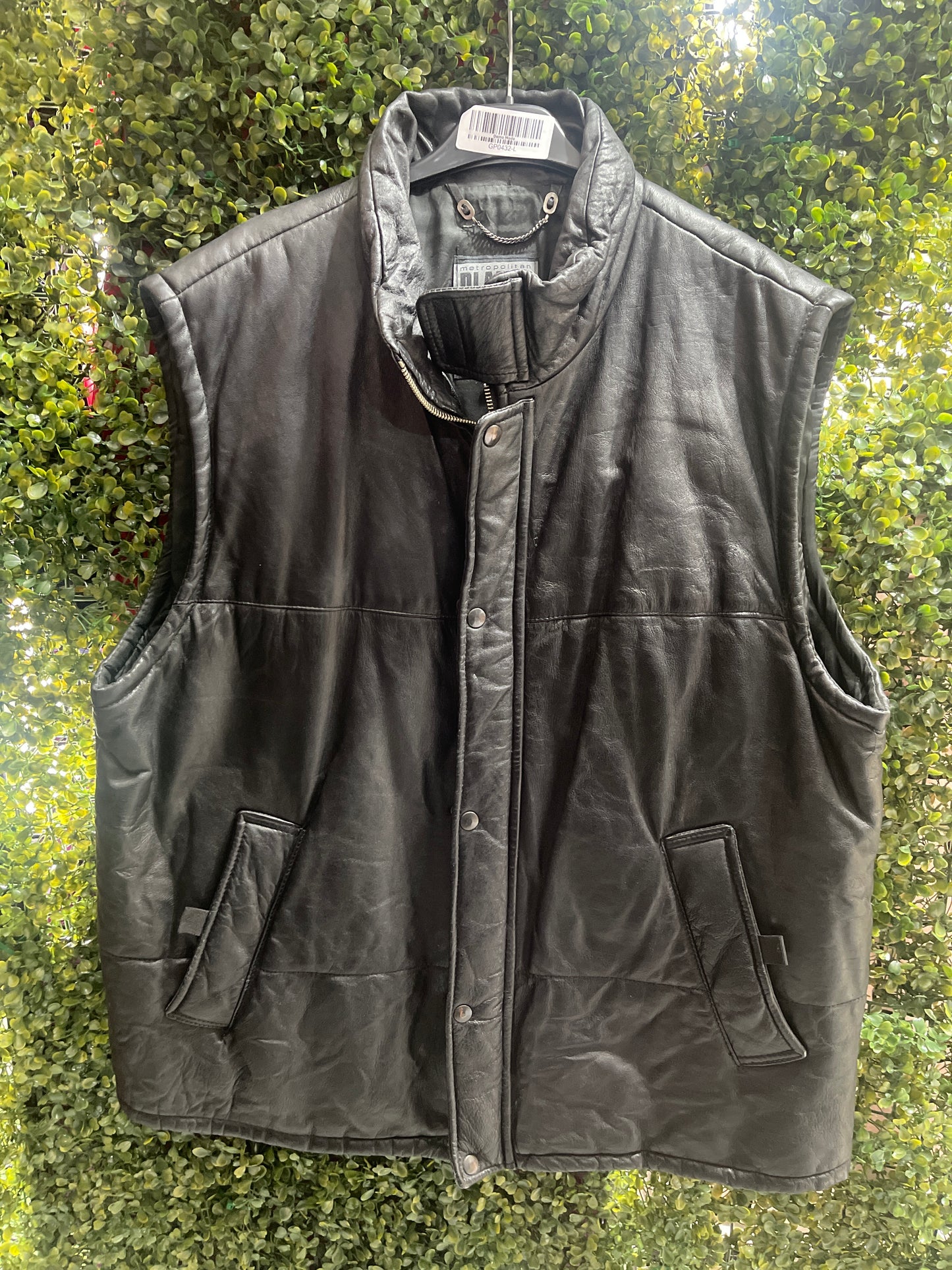 Gilet In Pelle